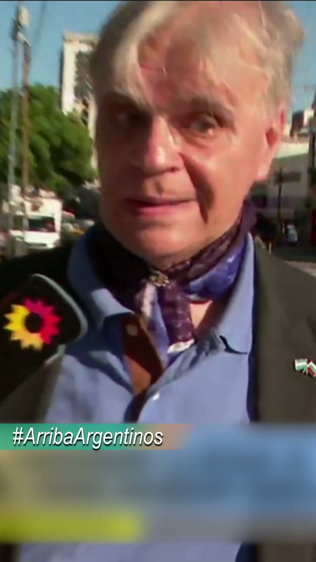 EL CHISTE MALO DE SERGIO CHIARITO EN MEDIO DE UN MÓVIL DE ARRIBA ARGENTINOS QUE DESCOLOCÓ A TODOS