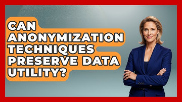 Can Anonymization Techniques Preserve Data Utility? - AI and Technology Law