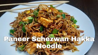 PANEER SCHEZWAN HAKKA NOODLES RECIPE | NOODLES RECIPE #spicendelicacy