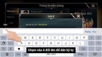 [Liên Quân Mobile] Hướng dẫn Dán ký tự đặc biệt vào Game