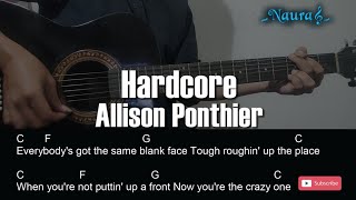 Allison Ponthier - Hardcore Guitar Chords Lyrics