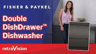 Fisher & Paykel Double DishDrawer™ Dishwasher DD60DDFB9 | Retravision