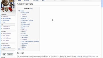 Using the zdoom wiki for action specials.