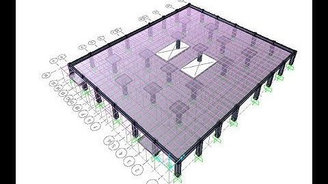 DESIGN OF FLAT SLAB WITH DROP IN SAFE 2016 PART 1/3