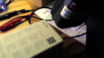 Microscan Quadrus mini calibration and scan