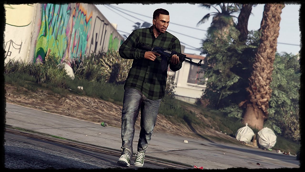 If cj was in gta 5 фото 21