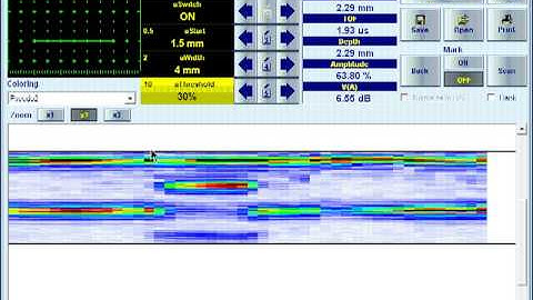 Phased Array Ultrasonic NDT Inspection - ISonic 2009 UPA Scope - Composite Inspection
