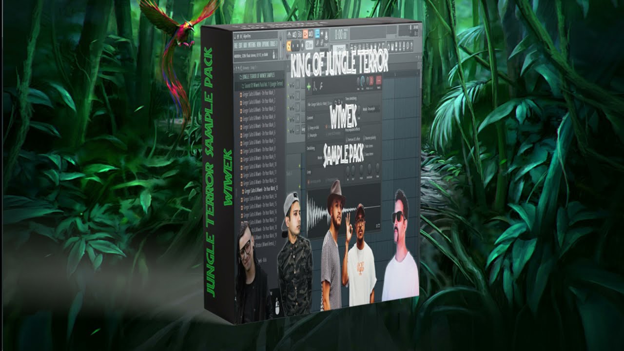 SOUNDS OF WIWEK JUNGLE TERROR SAMPLE PACK VOL.1 I PERCUSSIONS I  PREVIEW