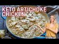 Keto Artichoke Chicken Recipe – How To Make Creamy Chicken and Artichoke – Blondelish