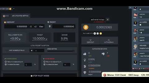 Bitsler New Strategy - Double your bitcoin, 2017 baru