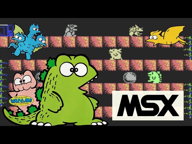 1980s Godzilla Video Games on MSX - YouTube