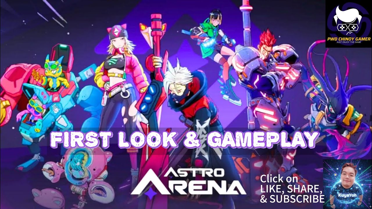 ASTRO ARENA (FIRST LOOK & GAMEPLAY) 