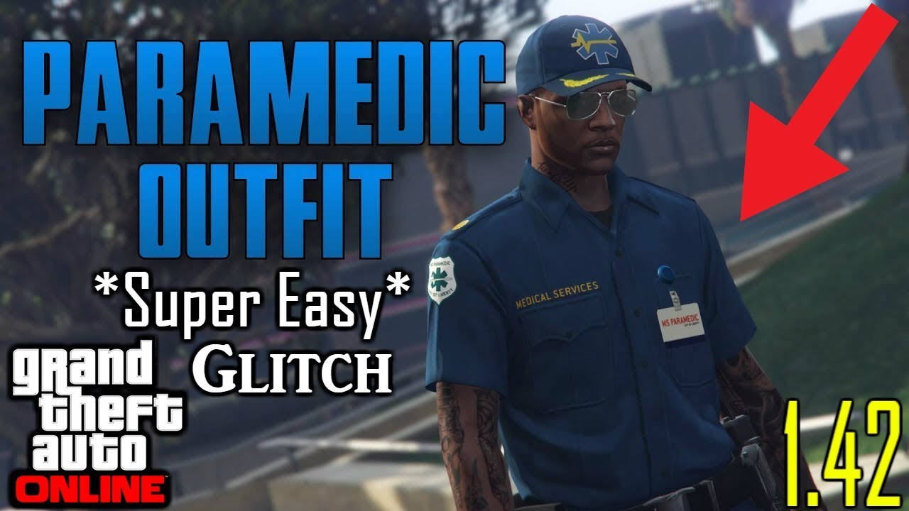 GTA 5 *NEW* How To Get The Paramedic Outfit In GTA 5 ONLINE Glitch (1.