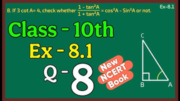 Ex 8.1 q8 class 10 | Class 10 ex 8.1 q8 | Class 10 exercise 8.1 Question 8 | Class 10 ex 8.1 q8 ch 8