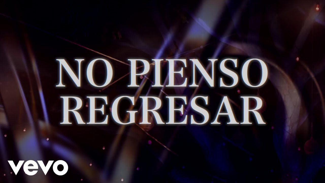 Chuy Lizárraga y Su Banda Tierra Sinaloense - No Pienso Regresar (LETRA)