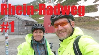 Von den Alpen bis an die Nordsee auf dem RheinRadweg #1