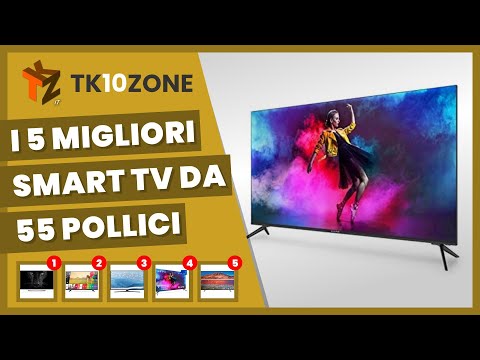 i 5 migliori televisori Smart TV da 55 pollici