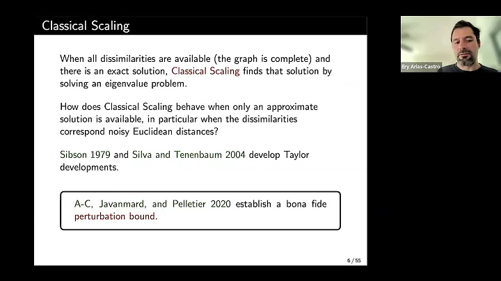 Ery Arias-Castro - Seminar - "On the Estimation of...