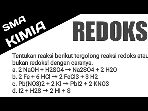 Video: Reaksi Apa Yang Termasuk Redoks?