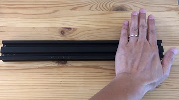 Ender 3 Y axis Aluminium Profile Twisted