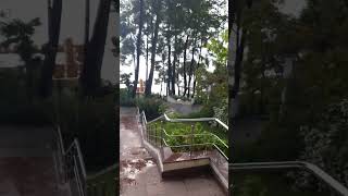 Лестница на пляж  в санатории Беларусь