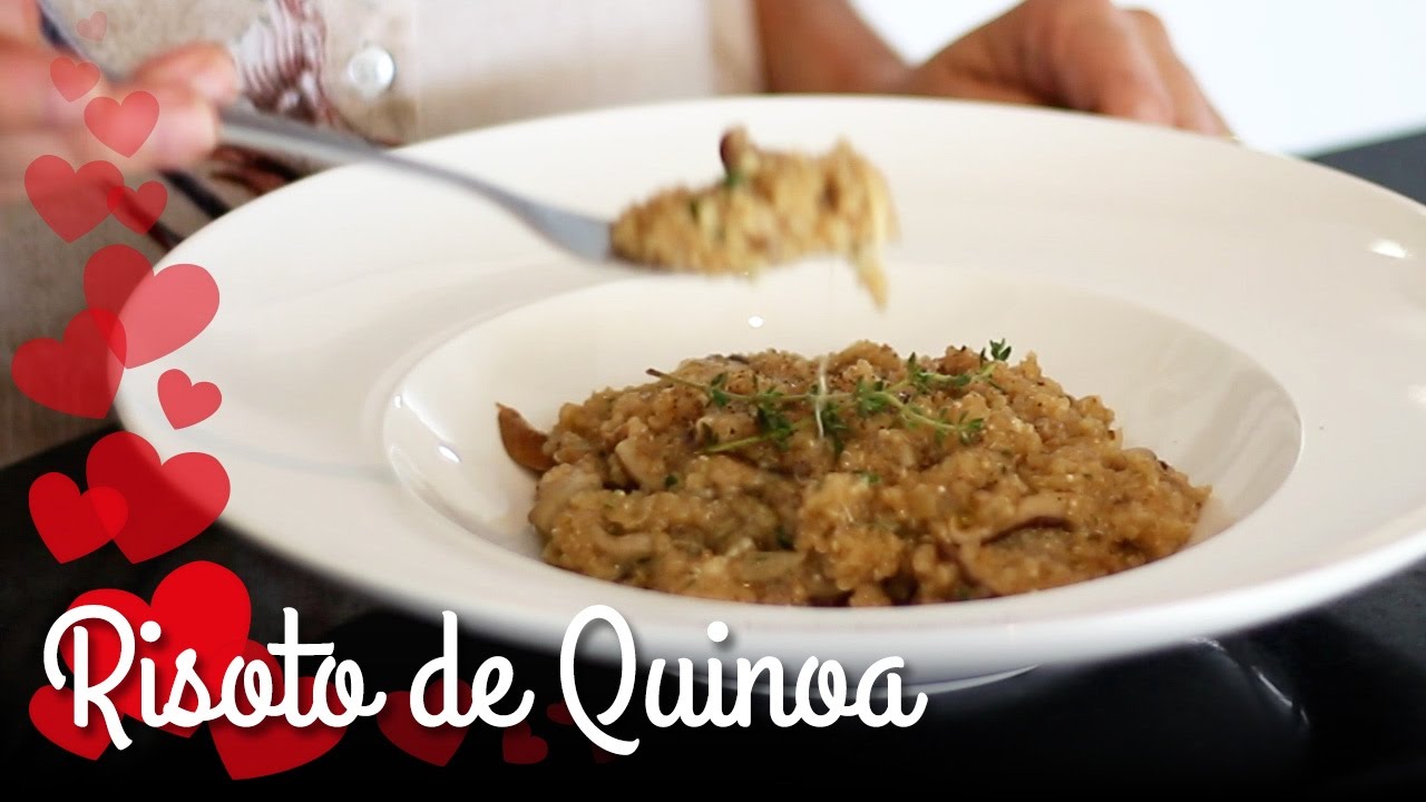 Risoto de Quinoa com Shitake