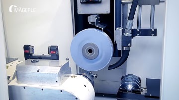 MAGERLE MFP 30 5 Axis BLOHM  PROFIMAT XT CNC Profile & Surface Grinding Center with Tool Changer