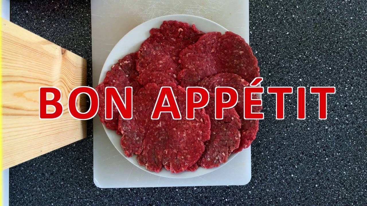 How to make thin hamburgers