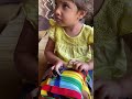 Toddler boosting their cognitive skills ! #lifeskills