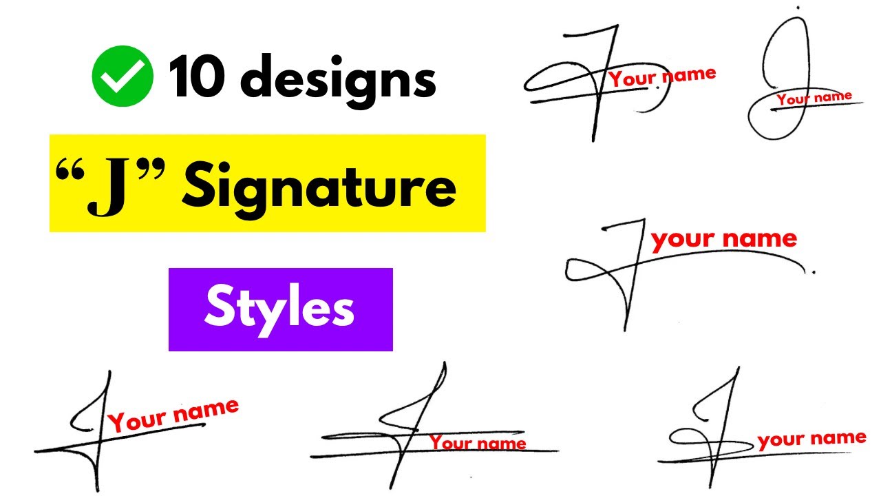 Jsg Signitures Cool Signatures For J