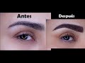 Tutorial de como maquillarte las cejas! paso paso