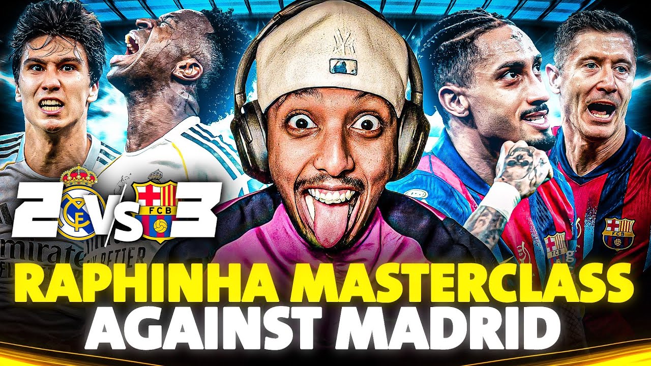 BARÇA OWN REAL MADRID AGAIN 😭 | 3–2 SUPER CUP FINAL HUMILIATION.