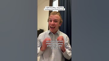 How to pass the CIMA SCS case study exam May - August 2025 Leothayre - 4 exam day predictions!