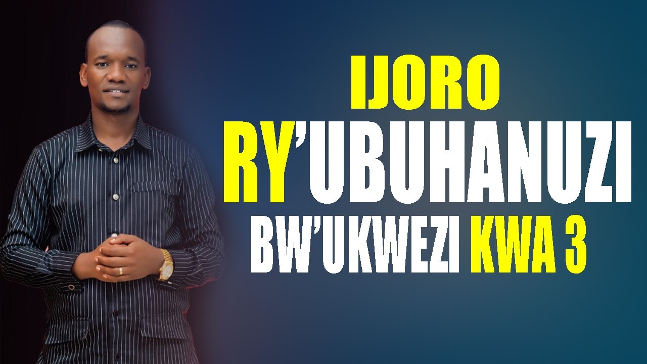 IJORO RY'UBUHANUZI HAMWE NA PROPHET BOSCO