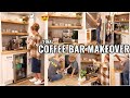 COMPLETE COFFEE BAR MAKEOVER!! FINISHING A *KITCHEN MAKEOVER* &amp; NEW HOUSE PROJECTS