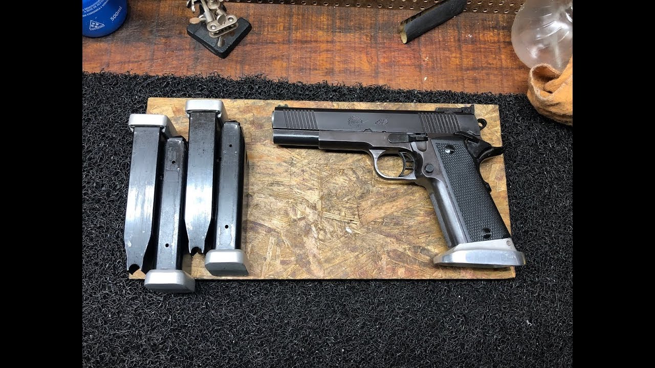 Desmontagem completa da Imbel MD2 GC no calibre .45 acp