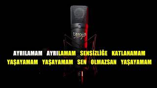 Selçuk Balcı - Ayrılamam / Karaoke / Md Altyapı / Cover / Lyrics / HQ