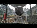 Switzerland Tunnel Lötschberg Transit Car Train Tunel Lötschberg Przejazd autem na wagonie