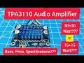 TPA3110 30W+30W Audio Amplifier