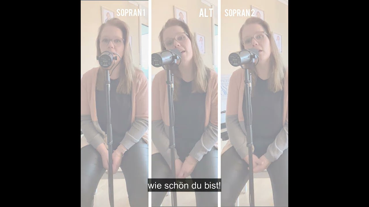 Wie schön du bist für Frauenchor (SSA) Arrangement von Pasquale Thibaut und Peter Schnur