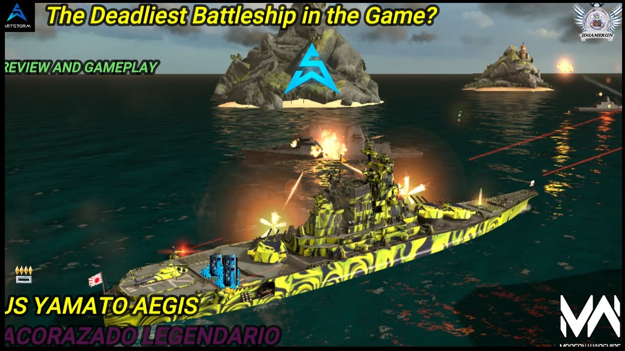 JS YAMATO AEGIS Modern Warships Review Y Gameplay The Deadliest 