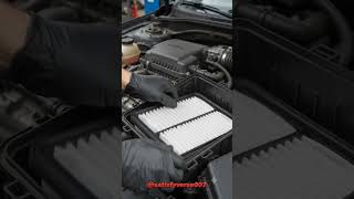 A clean air filter improves airflow, helping maintain engine performance and fuel efficiency. #viral