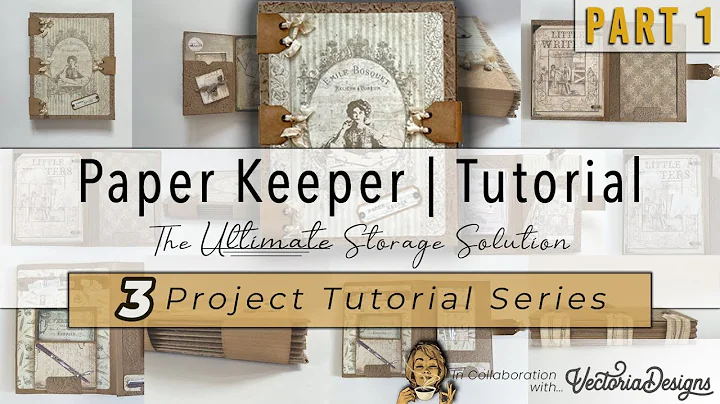 Paper Keeper Tutorial | Vectoria Designs I'm a Wri...