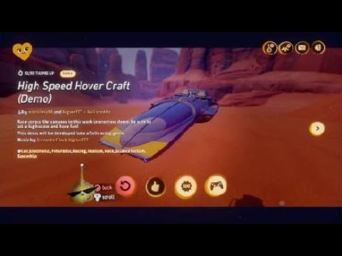 High speed hover craft (demo)