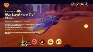 High speed hover craft (demo) screenshot 3