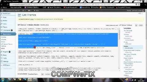 Wordpress Tutorial; how to edit meta tags