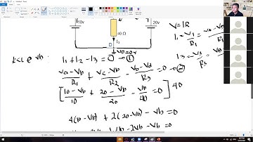 ELECTCKTS - Superposition Theorem and Nodal Voltage Analysis (Part3)