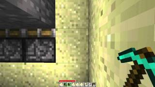 Minecraft - Piston Lava Bridge Tutorial