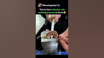 This is How Inductor Coil Winding Process Is Done 😮