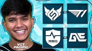 🔴 FS VS T1 | GE VS NS | VCT PACIFIC STAGE 1 #VCTWatchparty